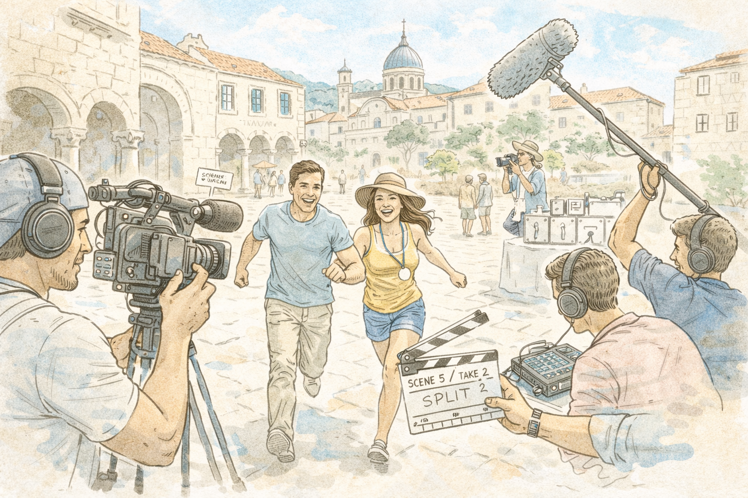 Film an Ad Teambuilding - Split